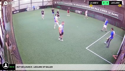 But de Louis B - Leclerc St Gilles