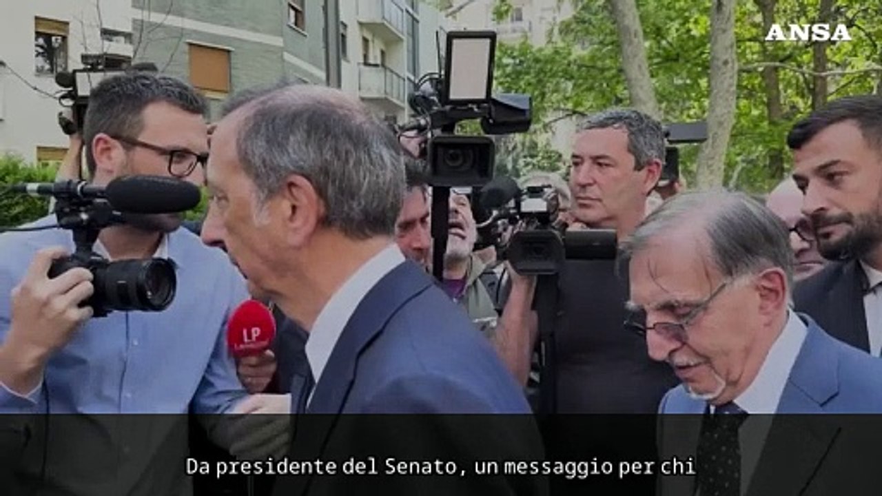 La Russa: "Non voglio parlare dei saluti romani ma di Ramelli"