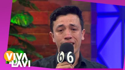 Integrante de 'Vivalavi' llora con conmovedor video