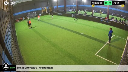 But de Martinez L - Fc Shooters