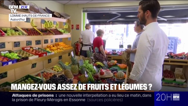Cinq fruits et légumes par jour: seuls 19% des hommes et 25% des femmes déclarent suivre cette recommandation