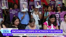 Encuentran los cuerpos de la activista Sandra Domínguez y el de su esposo