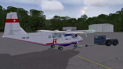 FSX Steam in Nomad 22B | Rhine Air for Airport vol.7