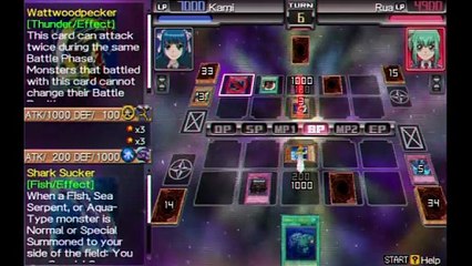 Yu-Gi-Oh! 5Ds Tag Force 6 PSP - Kami VS Rua Academy #5ds RJ ANDA #tagforce #tagforce6 #pspsgaming