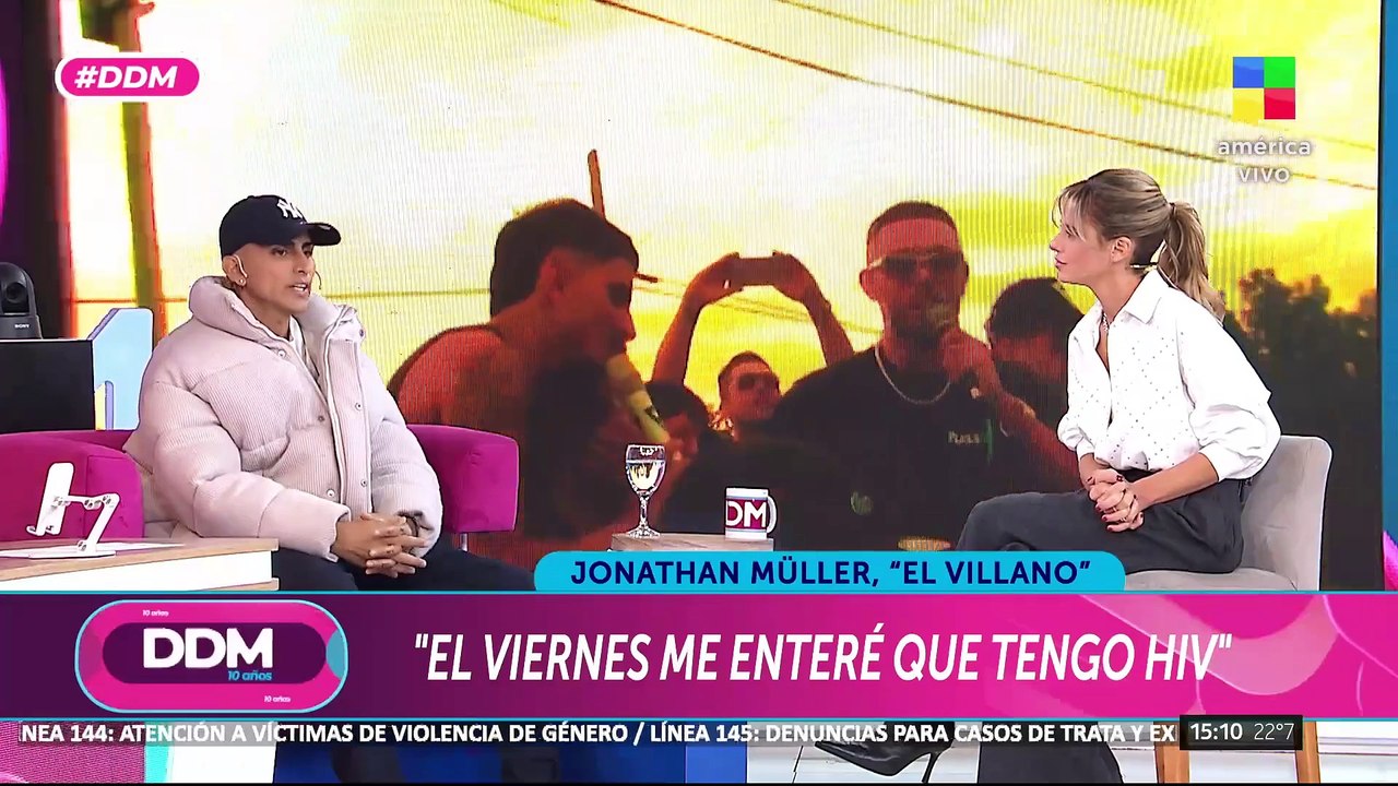 📢 Jonathan "El Villano" Müller CUENTA SU HISTORIA: "Tengo HIV"