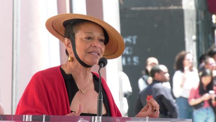 Debbie Allen's speech at the unveiling of Ellen Pompeo's star on the Hollywood Walk of Fame