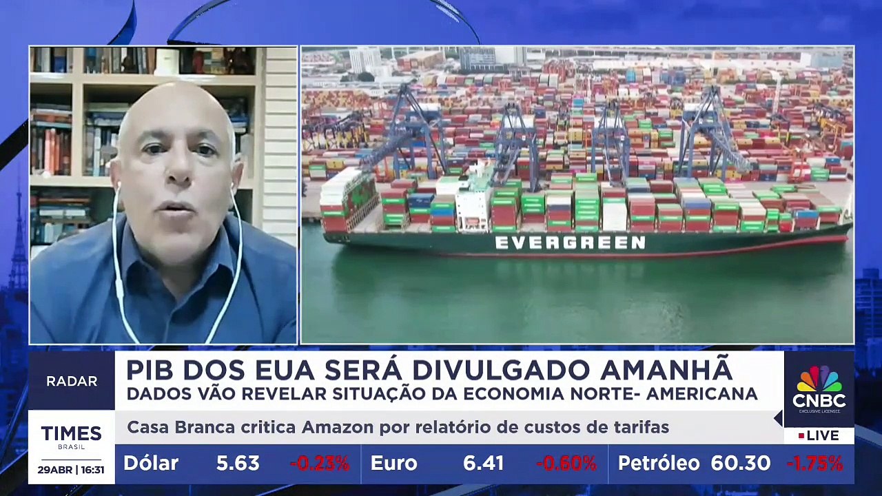 PIB dos EUA deve crescer 0,4% e acende alerta sobre economia em 2025; professor de economia explica