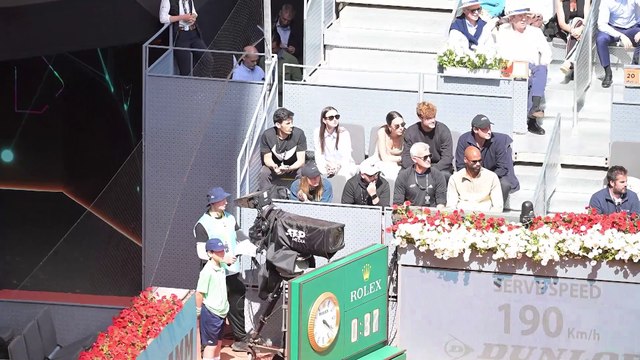 Paula Badosa no se pierde el partido de su novio, Stéfanos Tsitsipás, en Mutua Madrid Open