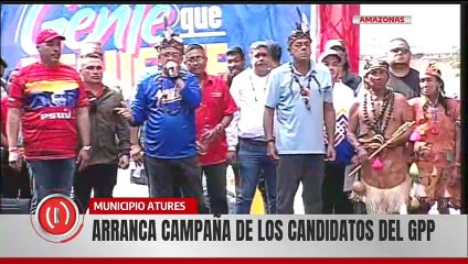 Amazonas | Arranca campaña electoral de los candidatos del GPPSB en Puerto Ayacucho