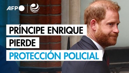 El príncipe Enrique pierde el recurso para mantener su protección policial en Reino Unido