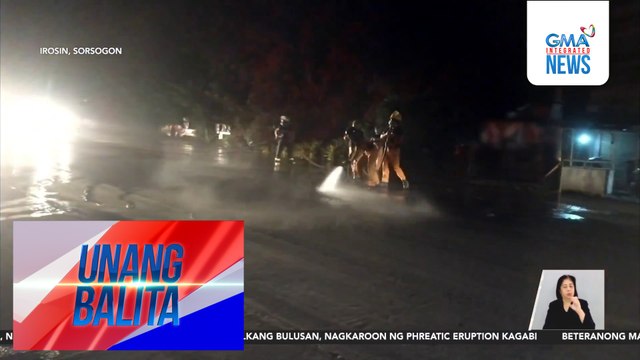 PHIVOLCS – Bulkang Bulusan, nagkaroon ng phreatic eruption kagabi | Unang Balita