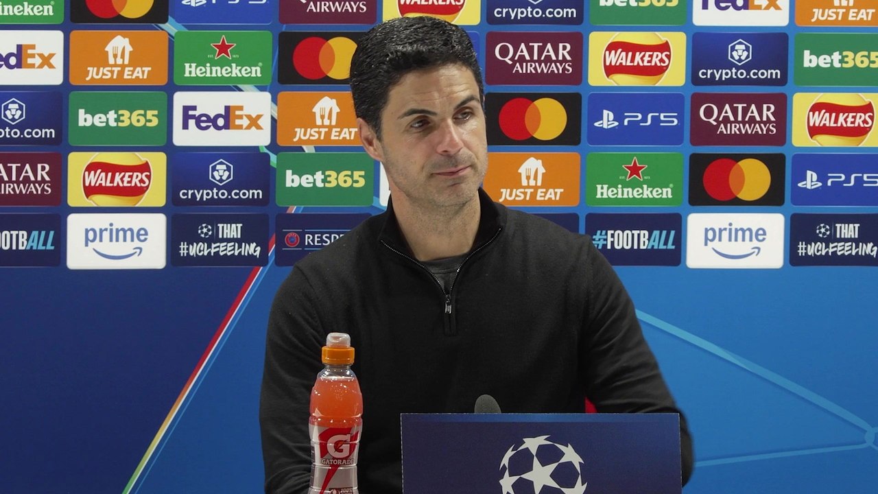 It's only half time - Arteta reacts to Arsenal 0 - 1 PSG in the Semi Finals first leg