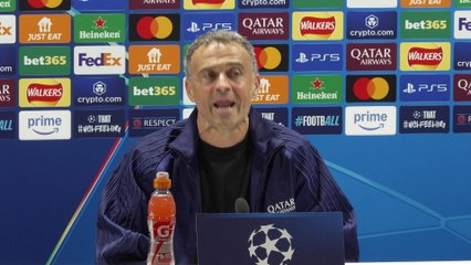 Enrique reacts to a 'good' first leg resulting in Arsenal 0 - 1 PSG