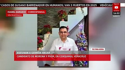 Asesinan a balazos a Germán Anuar, candidato de Morena y PVEM, en Coxquihui, Veracruz