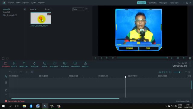 Como Fazer Uma Gravação de Voz No Wondershare Filmora 7.8.9