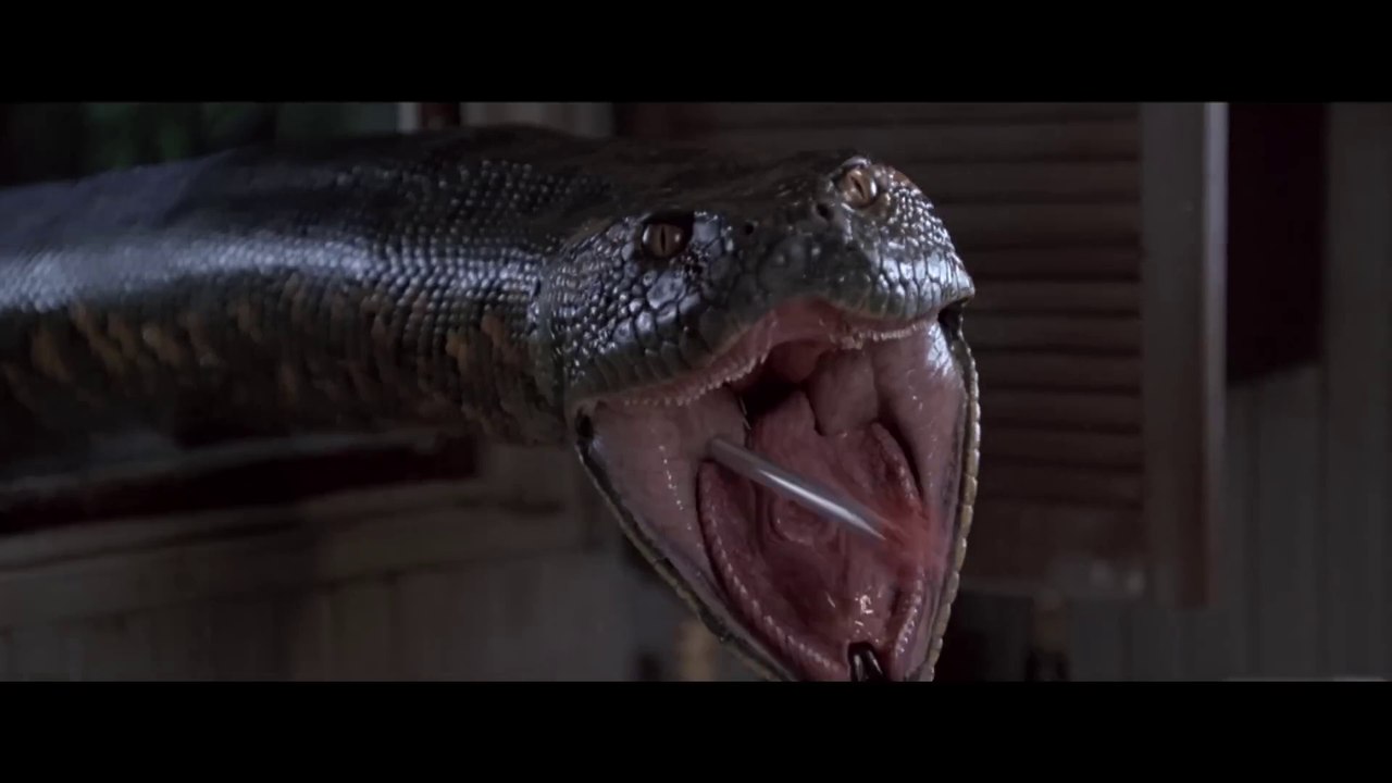 Anaconda (1997) - The Snake Eats Owen Wilson Alive Scene | Movieclips