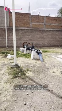 Detectan 'huachicoleo' de agua en Durango | 🎥: Alejandro Ávila