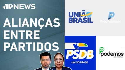 União Brasil e PP oficializam ‘superfederação’ e PSDB aprova por unanimidade fusão com Podemos