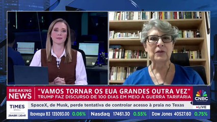 Como Trump lida com sua popularidade em discurso dos 100 dias? Consultora de risco político explica