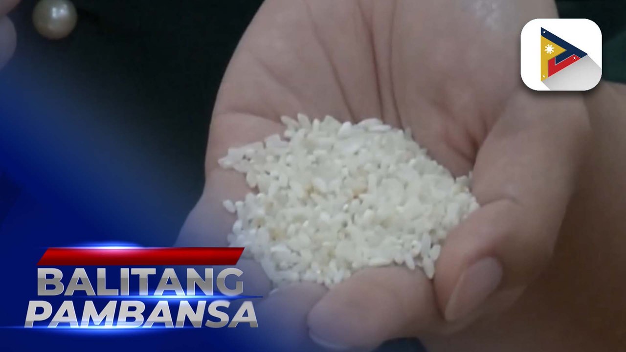 Mga opisyal ng D.A., tinikman ang ibebentang P20/kg ng NFA rice