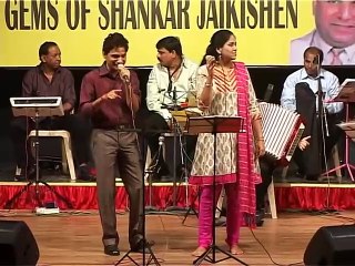 dheere dheere chal chaand gagan mein | Anil Bajpai & Vrushali live cover evergreen song