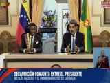 Presidente Nicolás Maduro ordenó la liberación del 100% de aranceles a Grenada