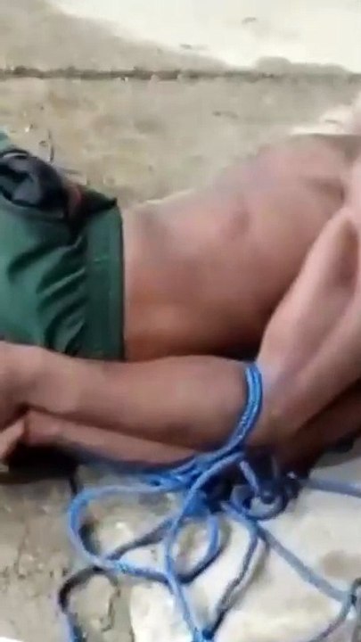 Vecinos golpean a supuesto ladrón en Tela