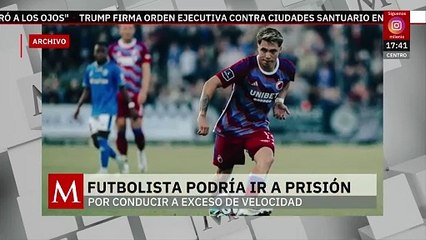 El futbolista Rodrigo Huescas se declara culpable por manejar en exceso de velocidad en Dinamarca