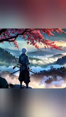 A ninja reacts to sunrise | Anime Wallpaper | Anime art