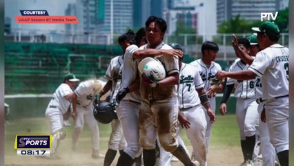 DLSU, pasok na sa UAAP Season 87 Baseball Finals