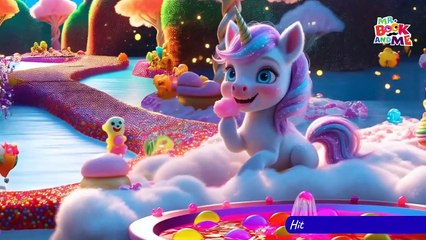 Magical Unicorn in Candy Land 🦄🍭 _ English Moral Stories _ Bedtime Stories