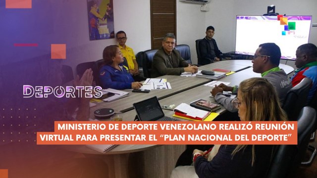 Venezuela - Reunión entre MinDeporte y 5338 consejos comunales DEPORTES TE LO CUENTO 29-04-2025