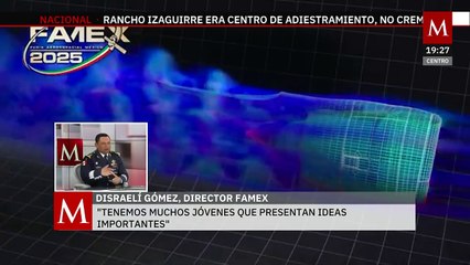 'Asistieron jóvenes que presentan ideas importantes': general Gómez, sobre la Feria Aeroespacial