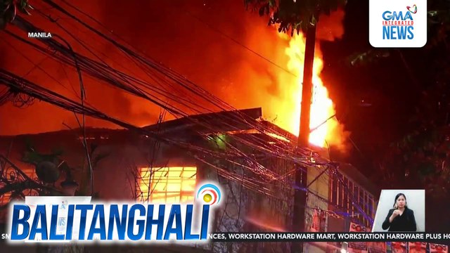 Sunog sa isang compound sa Brgy. 586, posibleng sinadya ng mga armadong lalaki, ayon sa caretaker nito | Balitanghali