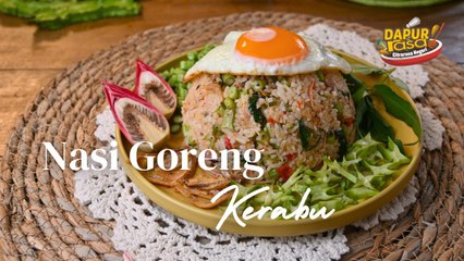 Nasi Kerabu Goreng Padu! Wajib Cuba!