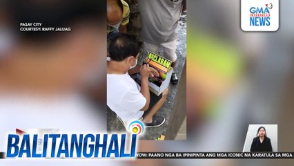 Pagpinta at mabilis na paggawa ng karatula ng jeep ng isang lalaki, hinangaan ng netizens | Balitanghali