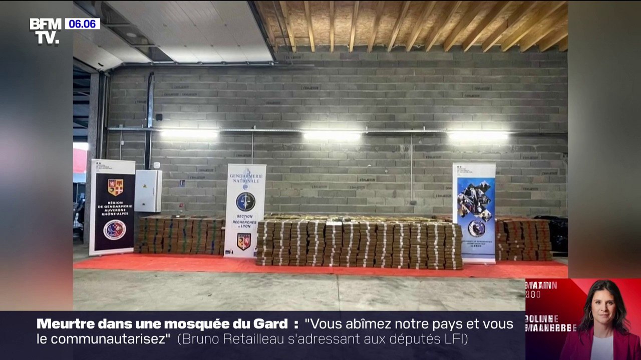 Camion braqué, appel anonyme... Le récit rocambolesque d'une saisie de 9 tonnes de cannabis dans le Rhône