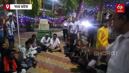 अशोकनगर में बाबा साहब की प्रतिमा से छेड़छाड़, बहुजन समाज ने मचाया बवाल