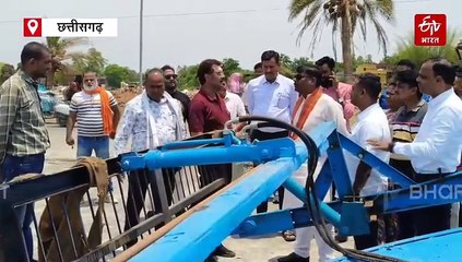 जेसीबी के पार्ट्स और ट्रक के इंजन से बनाई पावरफुल मशीन, दलपत सागर से साफ करेगा जलकुंभी