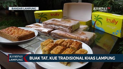 Mengenal Buak Tat, Kue Tradisional Khas Pesisir Barat Lampung