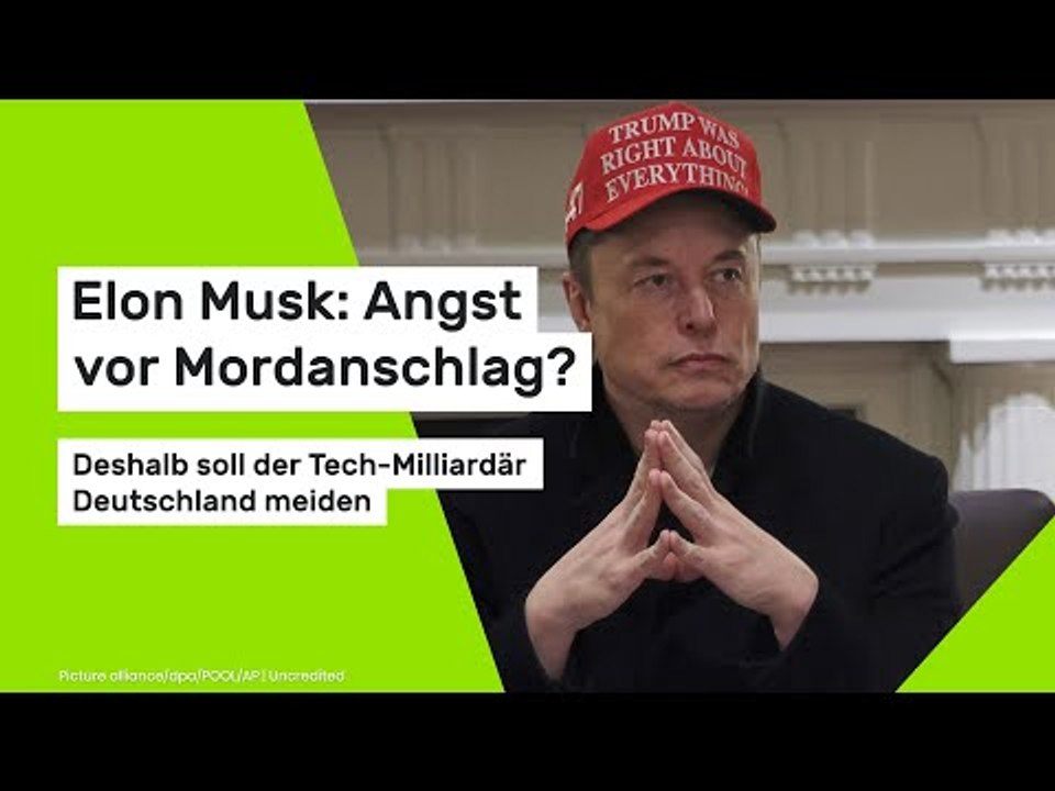 Elon Musk: Angst vor Mordanschlag? Deshalb soll der Tech-Milliardär Deutschland meiden