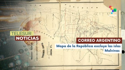 En Argentina, nuevos impresos del correo del país vienen con mapa de la República