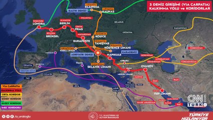 Türkiye, Üç Deniz Girişimi’ne stratejik ortak oldu