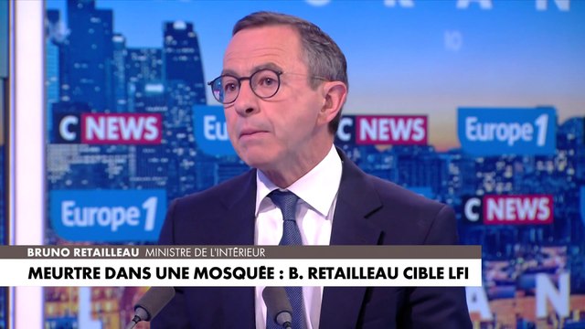 Bruno Retailleau : «Que les Insoumis m'attaquent, j'en fais un titre de gloire»