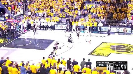 Bucks eliminated after dramatic Pacers overtime comeback