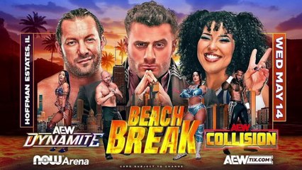 AEW Beach Break 2025 Match Card Predictions