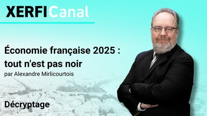 Economie française 2025 : tout n'est pas noir [Alexandre Mirlicourtois]