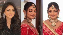 Mahakumbh Viral Girl Monalisa Bhosle का Bridal Photoshoot, Viral Look पर Fans Reaction...