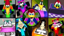 Woody Woodpecker Racing All Characters (PS1)