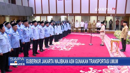 Plt Wali Kota Jaktim dan ASN Antusias Gunakan Transportasi Umum Sesuai Instruksi Gubernur